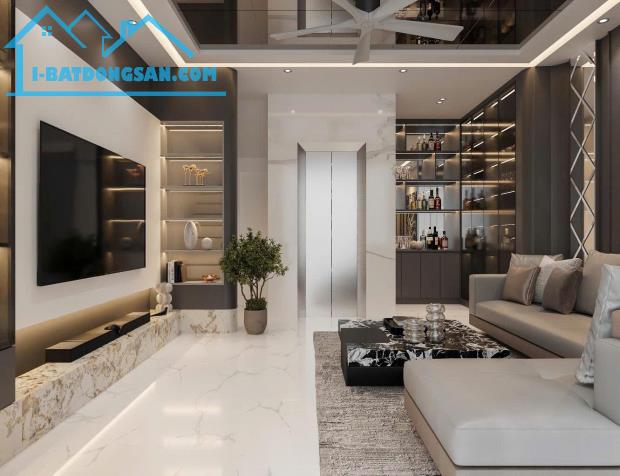 HƠN 8 TỶ, NHÀ MỚI KOONG PHỐ HỒNG TIẾN 40M, 6T, MT5M, THANG MÁY, 10M RA Ô TÔ TRÁNH. - 5