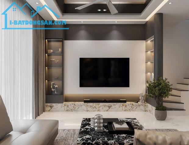 HƠN 8 TỶ, NHÀ MỚI KOONG PHỐ LÂM HẠ 40M, 6T, MT5M, THANG MÁY, 10M RA Ô TÔ TRÁNH. - 2