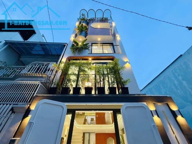 Bán siêu phẩm HXH vào nhà, đường số 9, p.16, GV, DT 50m2, 5 tầng, nội thất xịn sò, thiết