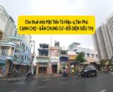 Cho thuê nhà mặt tiền Tô Hiệu 125m², 1Lầu - NGANG 5M- GẦN CHUNG CƯ