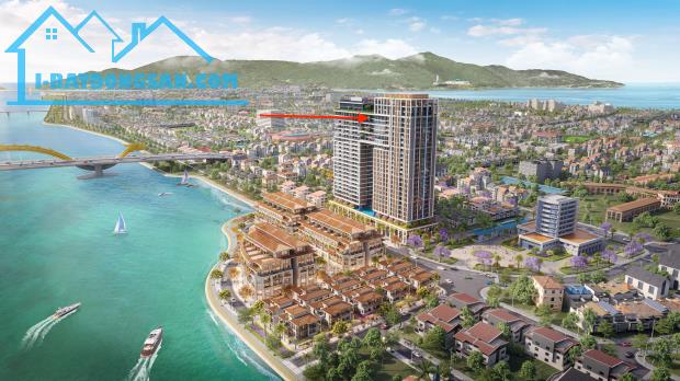 Chủ cần bán căn Studio 43.5m2 trực diện sông tầng cao giá 4 tỷ 5 có tl - 1