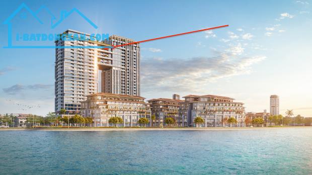 Chủ cần bán căn Studio 43.5m2 trực diện sông tầng cao giá 4 tỷ 5 có tl