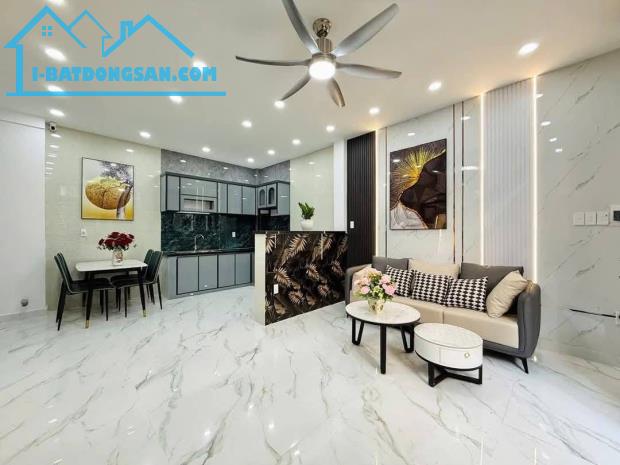 Siêu phẩm có PN tầng trệt - Nguyễn Văn Khối, ngang 6m nhà mới sẵn nội thất ở ngay chỉ 5.xx - 1