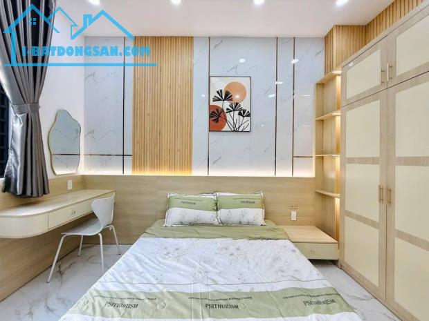 Siêu phẩm có PN tầng trệt - Nguyễn Văn Khối, ngang 6m nhà mới sẵn nội thất ở ngay chỉ 5.xx - 4