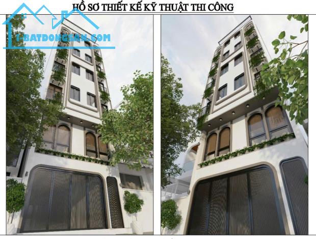 BÁN TÒA NHÀ 7 TẦNG THANG MÁY – PHỐ PHÁO ĐÀI LÁNG, TRUNG TÂM ĐỐNG ĐA – DÒNG TIỀN 1.6 TỶ/NĂM - 1