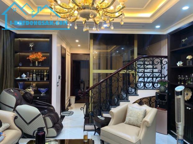 BÁN NHÀ PHÂN LÔ  KHU CÁN BỘ VIP GIẢI PHÓNG, 5 TẦNG THANG MÁY, NỘI THẤT TIỀN TỶ, SỔ VUÔNG V - 1
