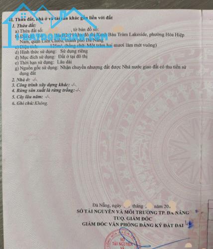 🔴💥Bán đất đường Võ Tự - Khu đô thị xanh Bàu Tràm Lakeside - 1