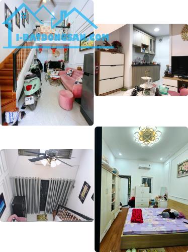 Nhà Tôn Đức Thắng, 4 tầng, 3 ngủ, 25 mét chỉ 4 tỷ 590tr  ngõ thông phong, gần phố - 1