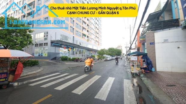 Cho thuê nhà  mặt tiền Lương Minh Nguyệt 100m², 1Lầu -CẠNH CHUNG CƯ