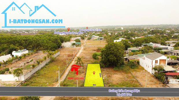 🔥GẦN BIỂN – GIÁ RẺ NHẤT TUYẾN TRẦN QUANG DIỆU – 8x30 2,6 TỶ, TÂN PHƯỚC - 5