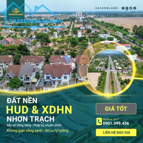Đầu tư đất nền  tại Nhơn Trạch - Khu đô thị liền kề Sân Bay và Cảng Biển với tài chính từ - 3