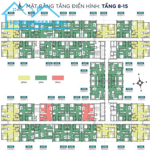 Bán chung cư Yên Bình complex cạnh sam sung thái nguyên giá chỉ 1,3tỷ/2ngủ cho thuê 7-8tr/ - 1