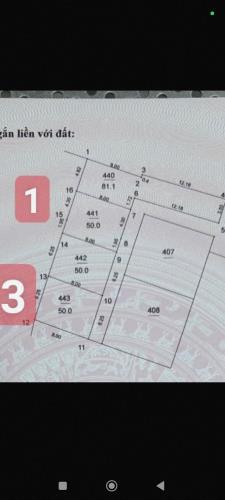 Bán Đất Ngọc Thuỵ Long Biên - Trong đê - DT 50m - 6.9 Tỷ