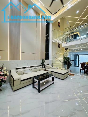 Nhà Mới 5 tầng full NT cao cấp ( 4 x 16 ) Phan Huy Ích, Gò Vấp. 👉 7,7 tỷ.