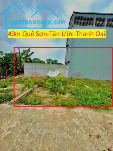 CHÍNH CHỦ BÁN LÔ ĐẤT 40M TÂN ƯỚC-THANH OAI-HÀ NỘI