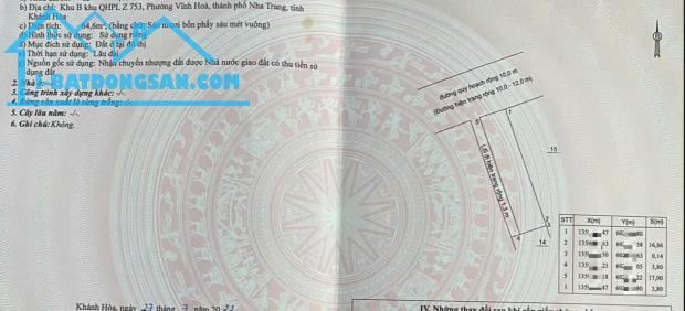 Hạ giá gần 100 triệu bán lô góc Z753 Nha Trang gần biển đường oto 10m giá đâu tư 2 tỷ 350 - 3
