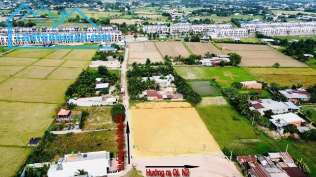 Nền đất 158m2 Đối diện VinGroup - Sát trường Học THPT Hậu Nghĩa - đủ thổ - sổ riêng - 1