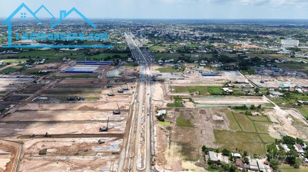 Nền đất 158m2 Đối diện VinGroup - Sát trường Học THPT Hậu Nghĩa - đủ thổ - sổ riêng - 5