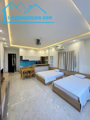 Bán Toà căn hộ 5 tầng mặt tiền đường (15m) Trường Sa gần bãi tắm Tân Trà- giá 13 tỷ 250 tl