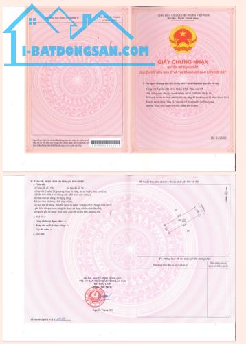 Bán căn liền kề xây sẵn 4 tầng đường T9 KĐT Tây Bắc - Sapa. Giá chỉ 5,8 tỷ cả nhà và đất - 3