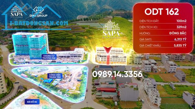 Bán căn liền kề xây sẵn 4 tầng đường T9 KĐT Tây Bắc - Sapa. Giá chỉ 5,8 tỷ cả nhà và đất