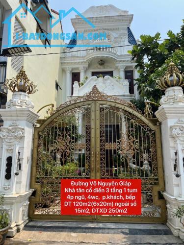 BÁN BIỆT THỰ 3,5 TẦNG PHONG CÁCH LÂU ĐÀI PHÁP TÂN CỔ ĐIỂN, KIỆT ÔTÔ VÕ NGUYÊN GIÁP, TP HUẾ - 4