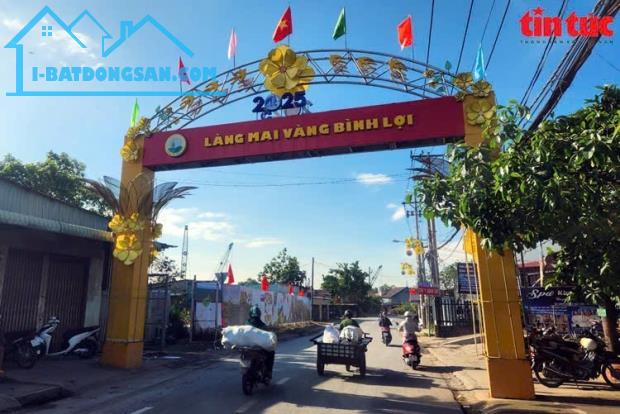 Bán đất mặt tiền thổ cư Bình Chánh, đường Vườn Thơm, 582m2, chỉ 18 triệu/m2. - 1
