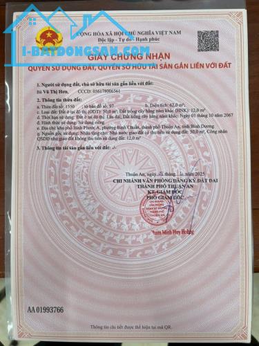 Bán gấp lô đất đường Lê Thị Trung, Bình Chuẩn, Thuận An, Bình Dương - 5