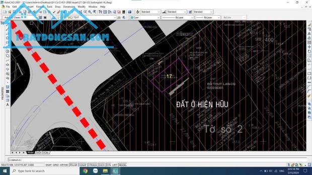 HẠ GIÁ BÁN GẤP !! Đất khu Việt Kiều xã Tân Thông Hội - Củ Chi 174M2 - 3