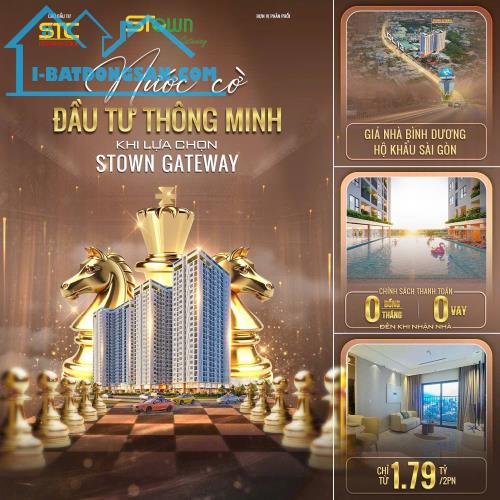 Căn hộ STown Gateway mặt tiền Quốc Lộ 13 – 63m2/2pn Giá 2,341Tỷ - 1