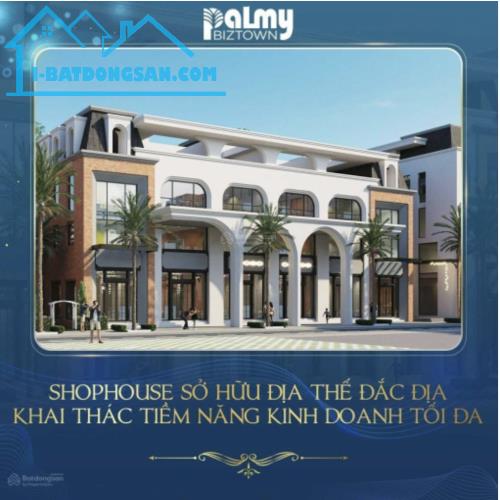 Bán shophouse Palmy Biztown Thanh Trì – Lô góc 81m² – Giá chỉ 152 triệu/m²