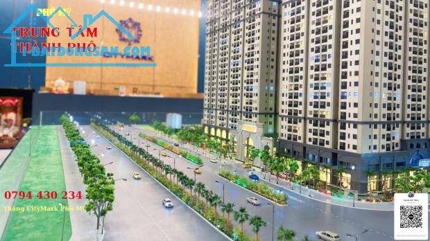 Bán Căn Hộ Chung Cư Cao Cấp CityMark Residence Phú Mỹ 2PN 58m2 Giá 1,9Ty Cam Kết Thuê 10Tr