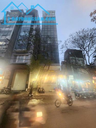 BÁN TÒA NHÀ MẶT PHỐ ĐỀN LỪ – LÔ GÓC – 9 TẦNG – VIEW HỒ – GIÁ 60 TỶ  Diện tích: 86m²  Mặt t