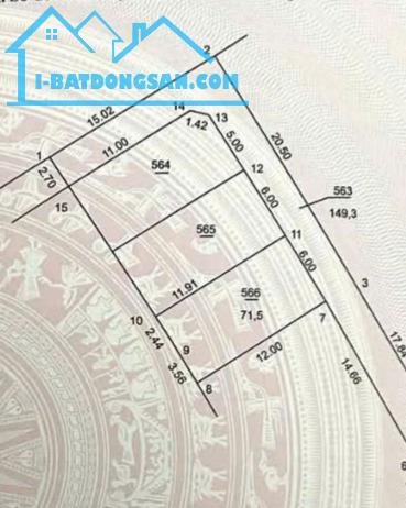 Bán đất Hồng Vân Thường Tín – 71,5m² – Gần khu TĐC – Ô tô vào tận nơi, hơn 3 tỷ