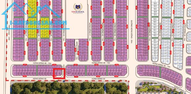 Căn góc Hừng Đông 50 - Shophouse Vị trí đắt giá nhất trục đường 17m Vinhomes Wonder City