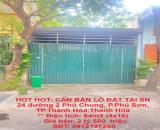 HOT HOT- CẦN BÁN LÔ ĐẤT TẠI SN 24 đường 2 Phú Chung, P.Phú Sơn, TP.Thanh Hóa,Thanh Hóa
