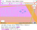 Bán gấp 2 lô đất Chuyên Dùng, Phước Tân, Biên Hoà
