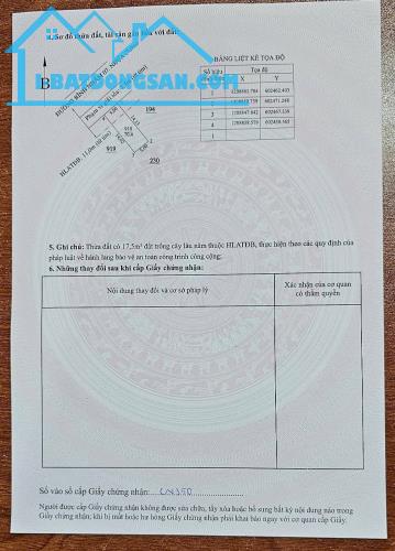 CHÍNH CHỦ CẦN BÁN ĐẤT BÌNH NHÂM -THUẬN AN