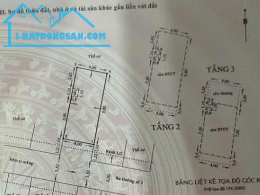 Bán Nhà P9 Gò Vấp 3 Tầng - Hẻm Xe Hơi - Chỉ Nhỉnh 6 Tỷ - 5