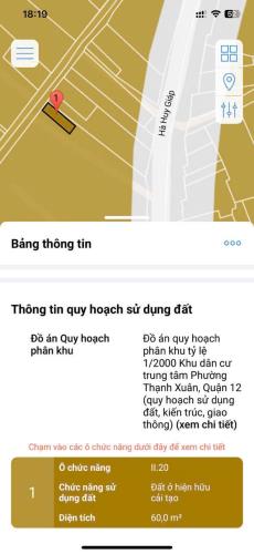 Bán đất đường xe hơi 501 Hà Huy Giáp, Thạnh Xuân, Quận 12 - 1