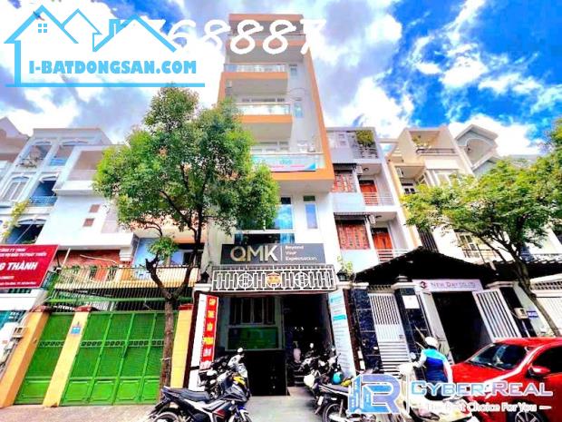 Tòa nhà VP hầm 6 tầng, Phườn 2 Q Tân Bình, dòng tiền ổn định.