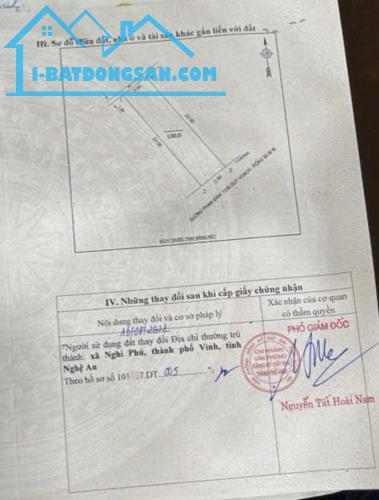 Bán Gấp 100m2 nhà 3 tầng kinh doanh mặt đường Phạm Đình Toái - TP. Vinh