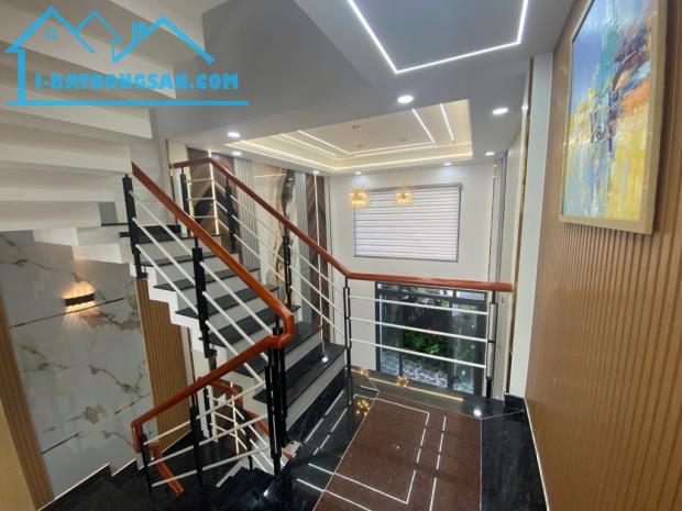 nhà đẹp ngay eaon bình tân hẻm 8m sát mặt tiền 4tầng dtsd 208m2 dọn vào ở ngay - 2