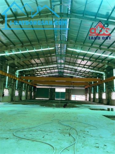 X134 bán nhà xưởng xây dựng kiên cố. trang bị Cầu trục tải trọng lớn, mặt tiền đông dân - 3