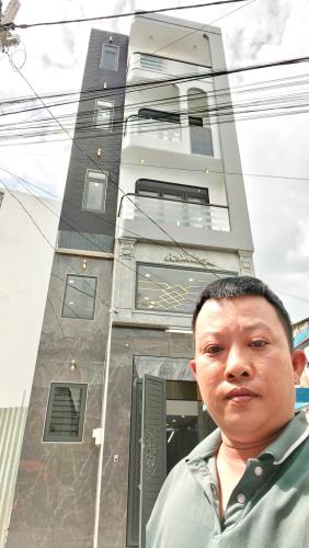 Bán Nhà BÌnh Tân, Mới 100% Ngay Chợ Da Sà, kế AEON MAILL,5 Tầng( 5m x12m), 5PN, Hẻm 12m