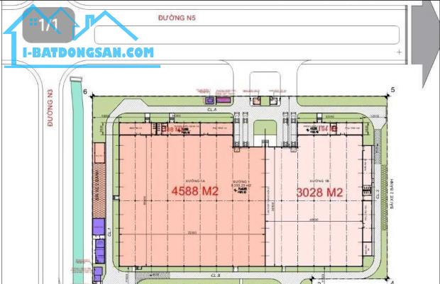 Cho thuê 3028 m2,4588 m2 XƯỞNG KCN Thống Nhất Đồng Nai ,PCCC tự động ,S.Xuất đa nghành ngề - 2