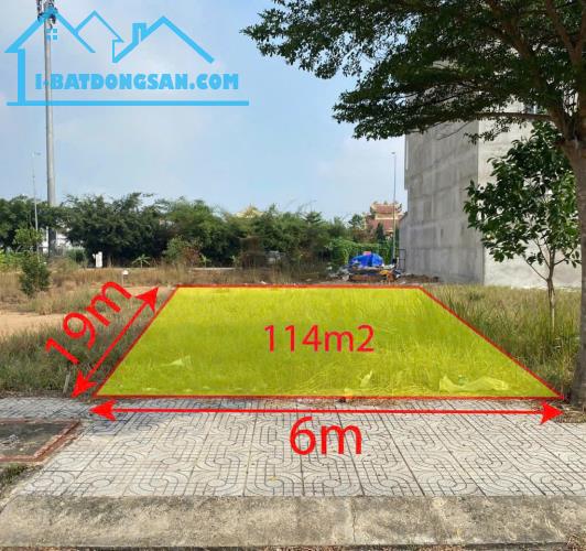 KDC Tên Lửa 2 - Bán lô mặt tiền (114m2) 6m x19m view sông An Hạ - Tỉnh Lộ 10