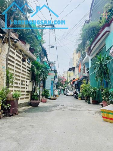 Lê Văn Quới gần 4 xã giápTân Phú hẻm 5m thông xe hơi vào nhà 60m2 -4 Tầng Nhỉnh 5ty