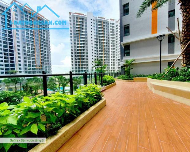 CHO THUÊ CĂN HỘ CÓ BAN CÔNG SIÊU TO 14M2 CHUNG CƯ SAFIRA KHANG ĐIỀN 2PN FULL NỘI THẤT 9.3 - 4