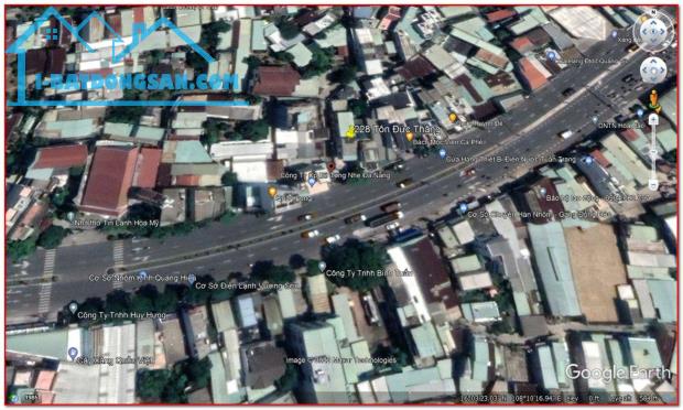 LÔ GÓC 2 MẶT TIỀN TÔN ĐỨC THẮNG 202M2– KINH DOANH TỐT – NHÀ 2 TẦNG HƠN 13 CỦ